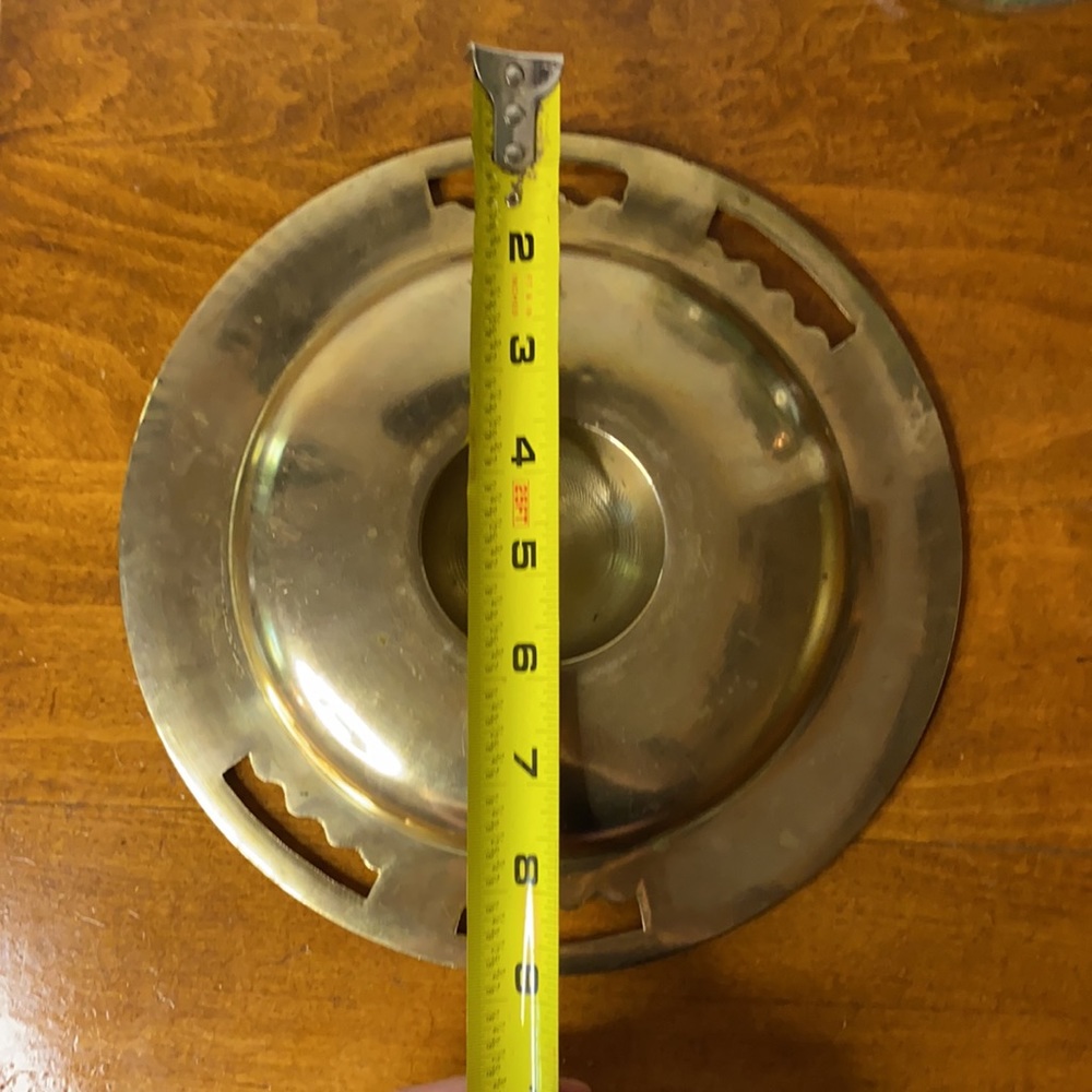 VINTAGE BRASS ASHTRAY • RARE - Picture 8 of 8